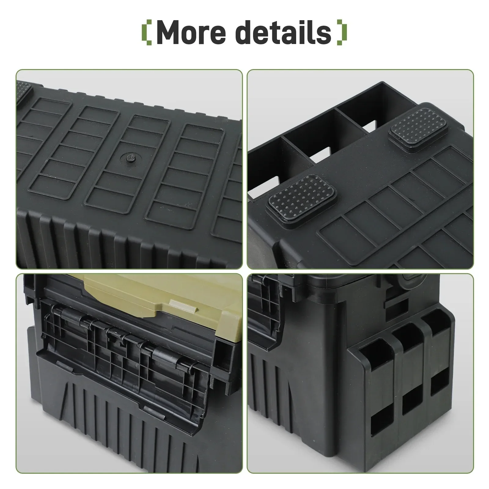 صندوق صيد كبير الحجم، متعدد ال - مراجعة Fishing Kayak Crate وسعره